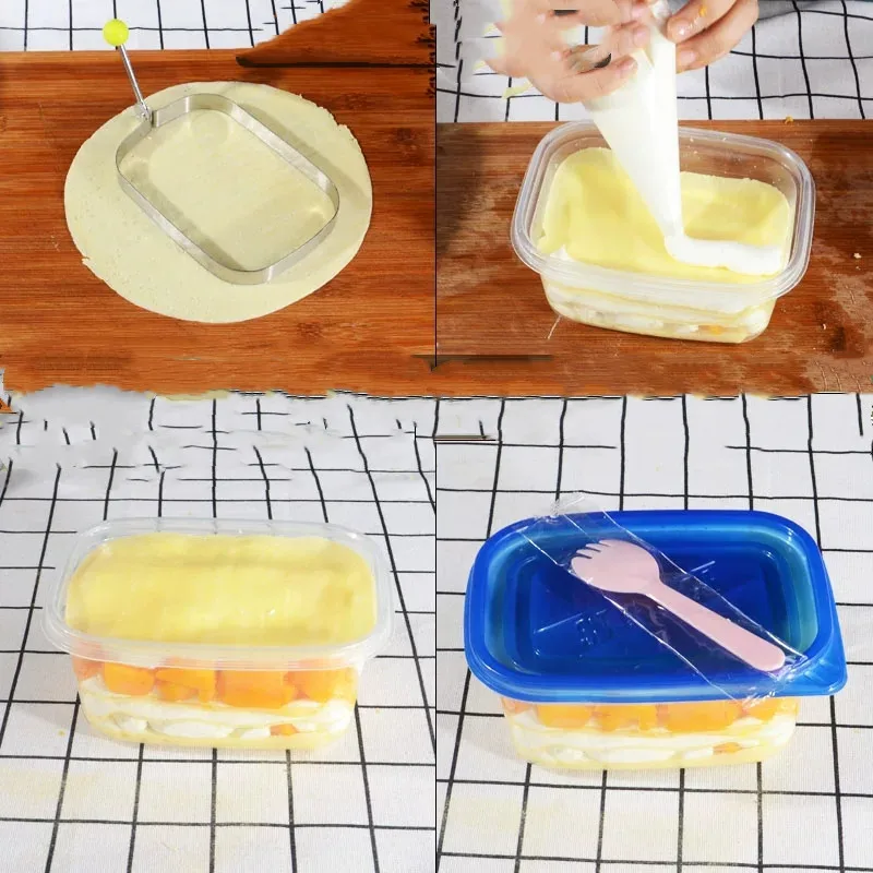 20 штук торт Коробки прозрачный конфеты печенье для декорирование выпечки