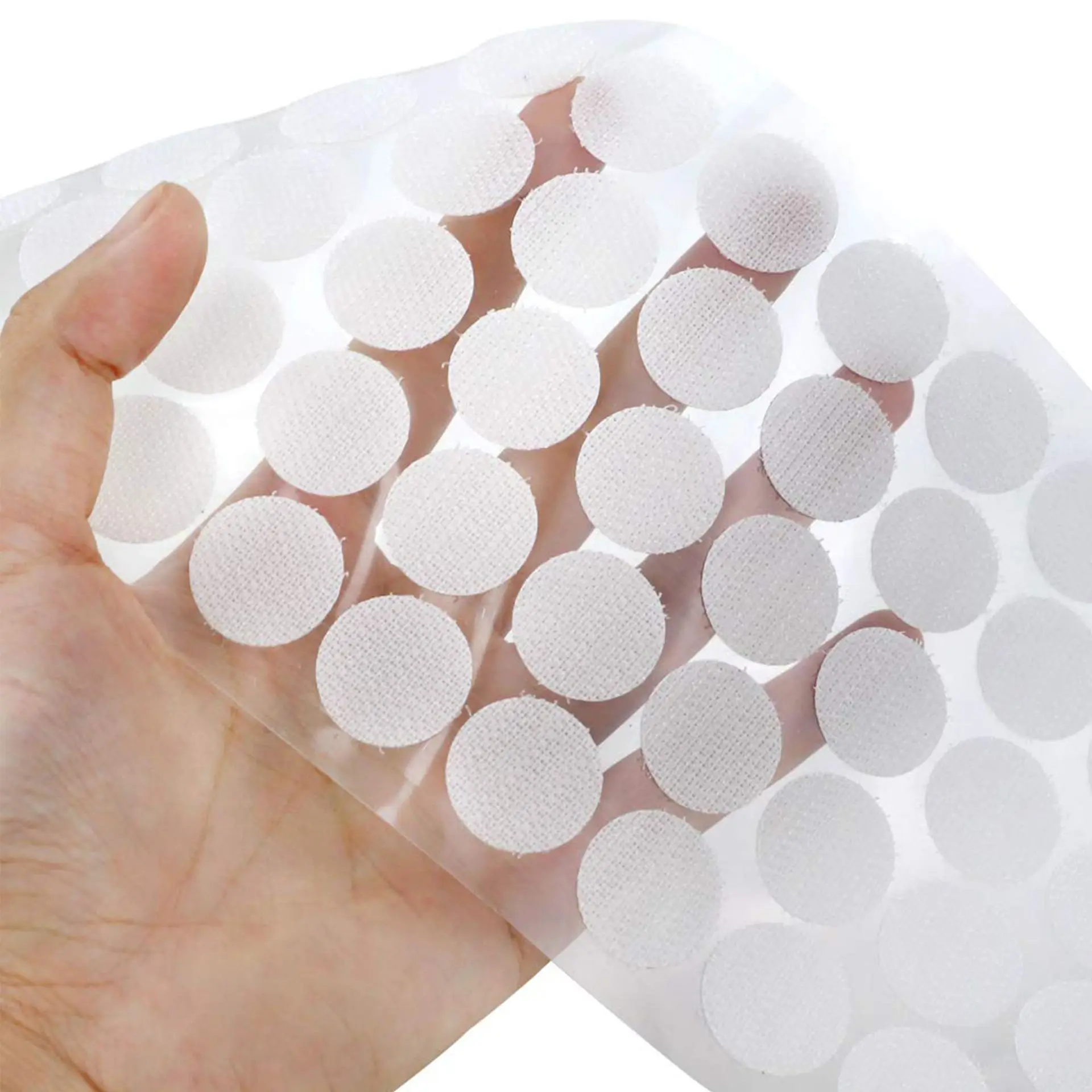 100 пар наклеек в горошек волшебная лента нейлоновая с крючком и петлей гибкая