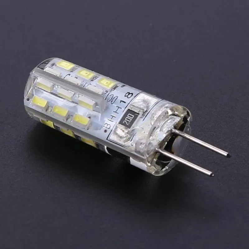 Светодиодная лампа G4 2 Вт DC 12 В 24 SMD3014 110 лм Белая светодиодная силиконосветильник