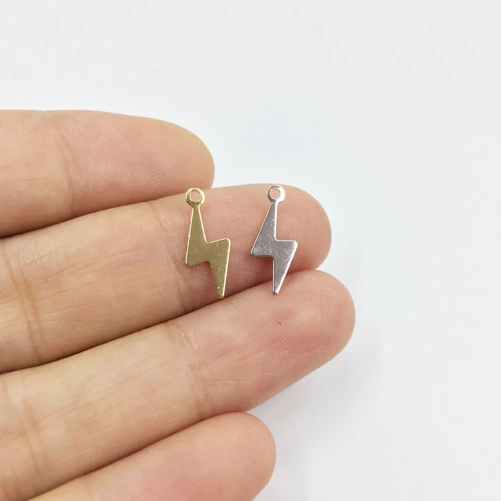Ювелирные изделия Eruifa из латуни с подвеской сделай сам 20 шт. 14*5 мм Симпатичные