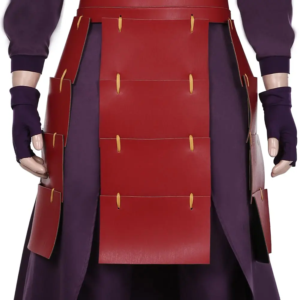 Anime Uniform Uchiha Madara Cosplay Battle Suit Halloween Party Full Set  wigs Costume Retro uniform Battle costumes