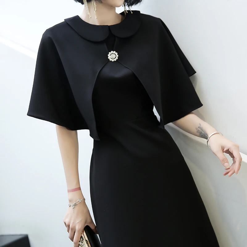 Новинка вечернее платье большой размер 3XL накидка рукав женское китайское