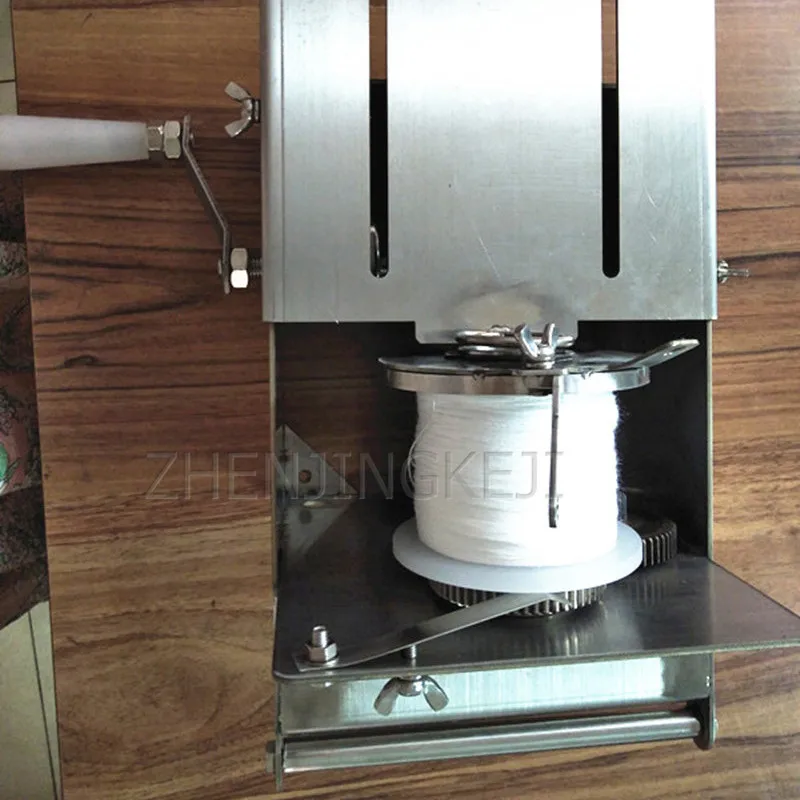 

Desktop Sausage Binding Machine Hand Crank Electric Sectional Tying Machine Ham Sausage Stainless Steel Processing Equipment