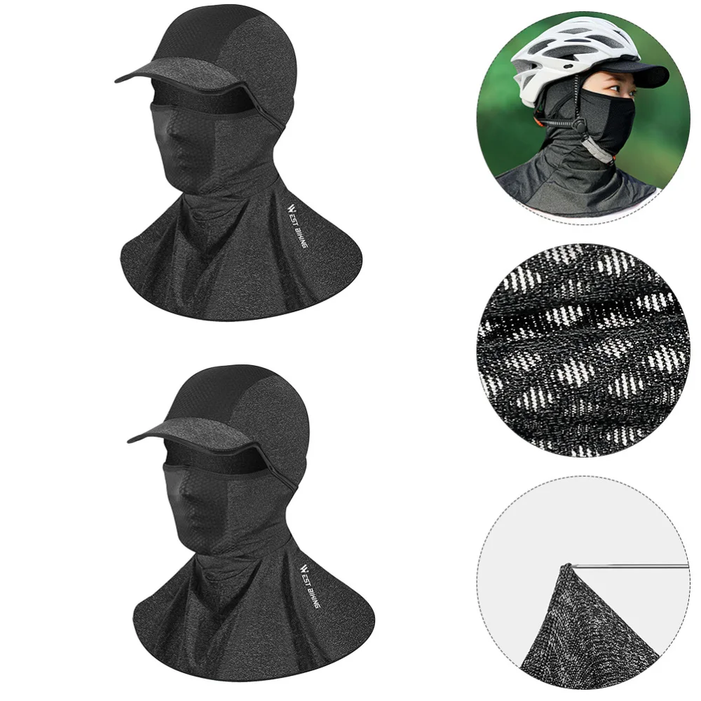 

2 шт., охлаждающие шапки-маски для мотоцикла или велосипеда