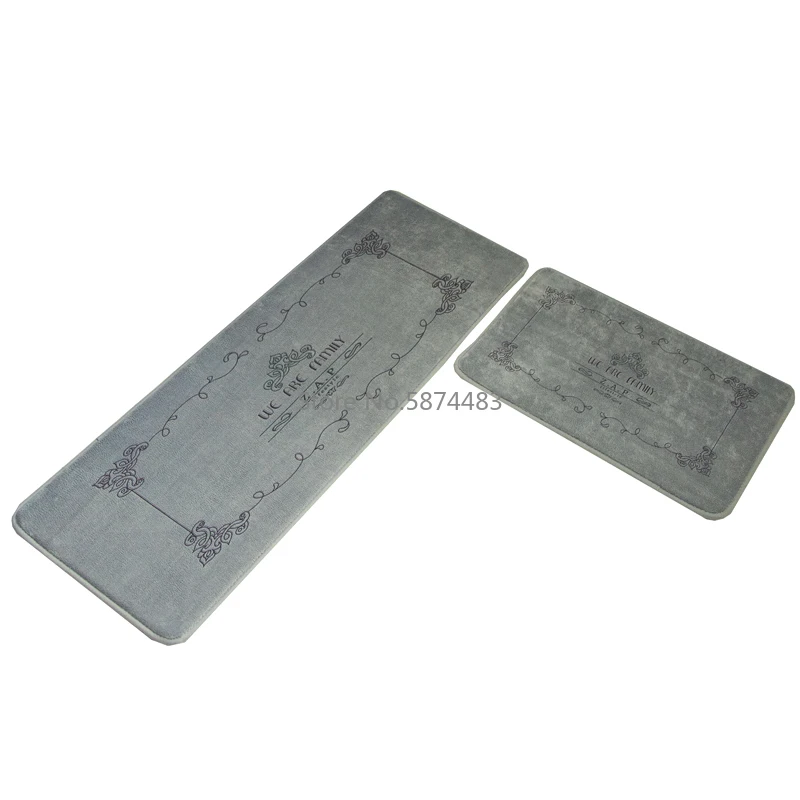 Европейский ретро Модный кухонный коврик супер мягкий водопоглощающий и