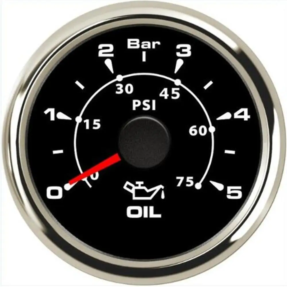 0-5bar Упаковка из 1 нового NPT-1/8 Механический датчик давления масла s NPT1/8 M10X1 датчик резьбы для 5 бар 10 бар датчик давления топлива - Цвет: 0-5bar