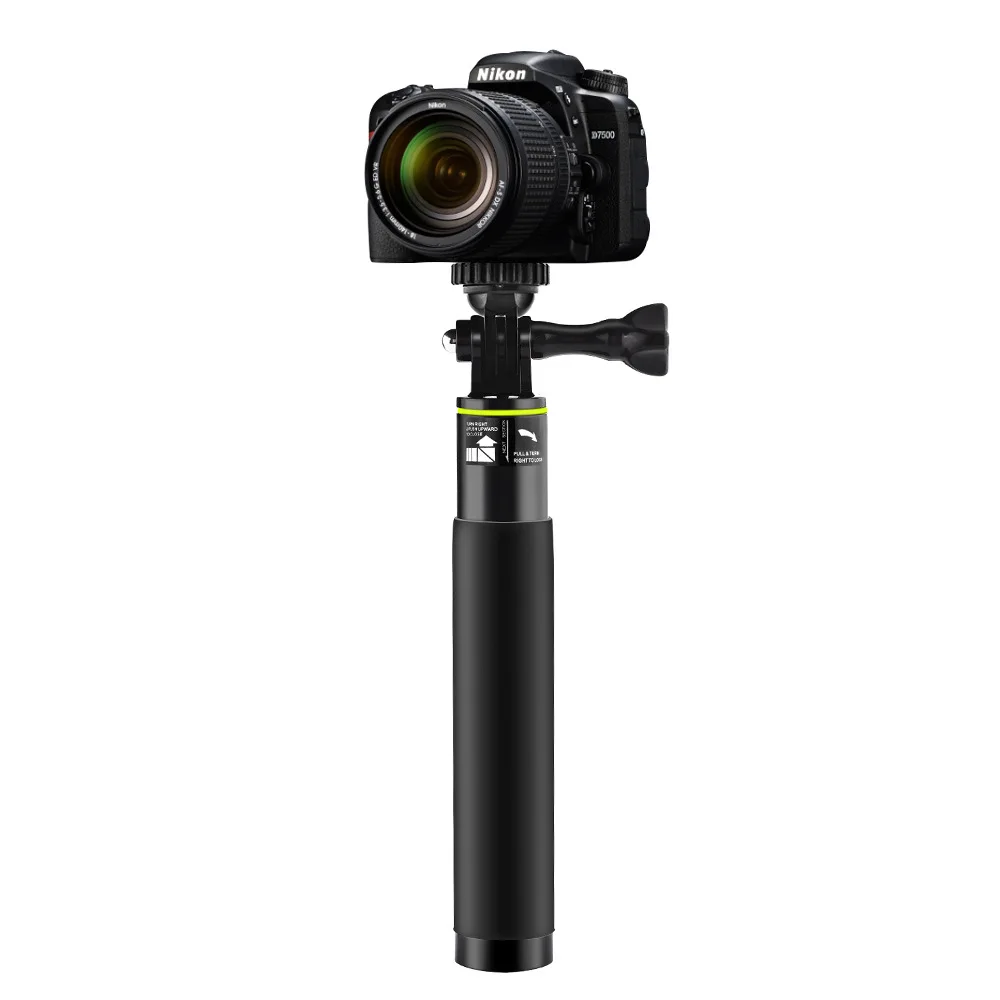 Для селфи палки Go Pro ручной выдвижной + пульт дистанционного управления для Gopro HERO