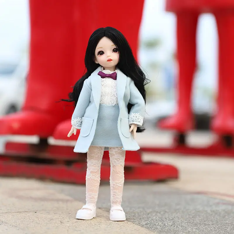 

New Cute Doll Clothes for 30cm BJD Doll Fashion Clothes for Girl Toy Accessories Gift DIY Girls Toys