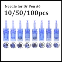 1005010pcs bayonet derma pen needle a6 cartridges needles for dr pen nano9 pin12 pin36 pin42 pin microneedle tattoo needle