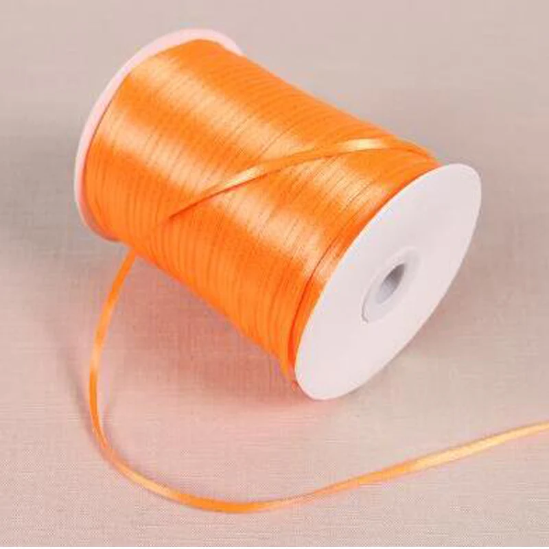 REDJCK-Cinta de sat&eacute;n de 3 mm de ancho, Material para manualidades, costura, envoltura de regalo, para decoraci&oacute;n de bodas, 880 yardas por lote-0