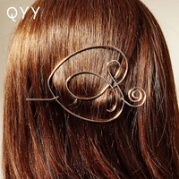 qyy fashion gold hair stick trendy hair accessories for women minimalist headdress geometric hairpins elegant barrettes gift