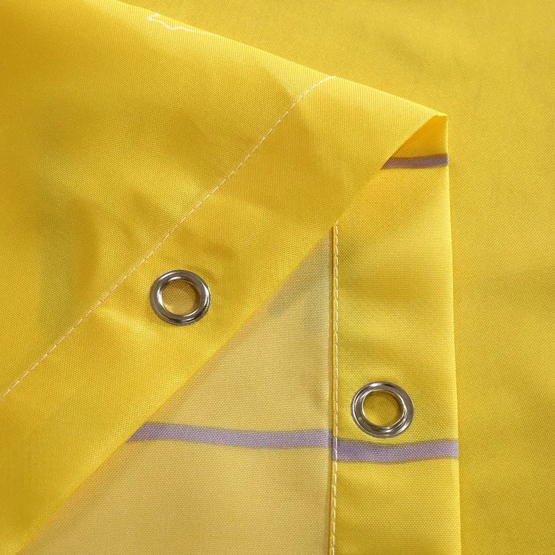 Шторы для душа из полиэстера с мультяшными звездами и пластиковыми