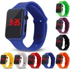 Детские модные часы 2019, разноцветные светодиодные электронные спортивные часы для мальчиков и девочек, детские часы, цифровые наручные часы, женские часы