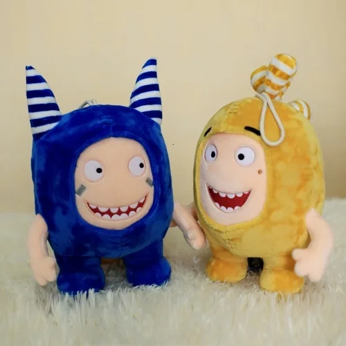 

18cm Oddbods Plush Fuse Pogo Bubbles Slick Zeke Jeff Stuffed Dolls Cute Cartoon Anime Peluche Toys for Children Christmas Gifts