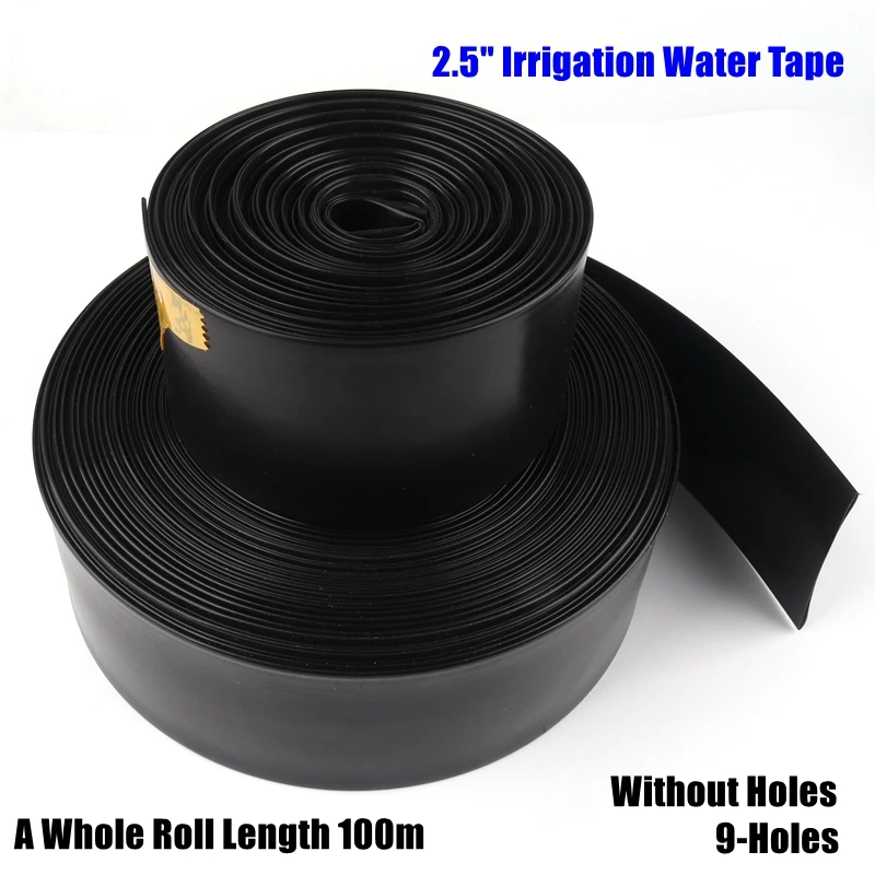Сельскохозяйственная поливочная лента 10 ~ 30 м 2 5 дюйма Φ 63 мм садовая ферма