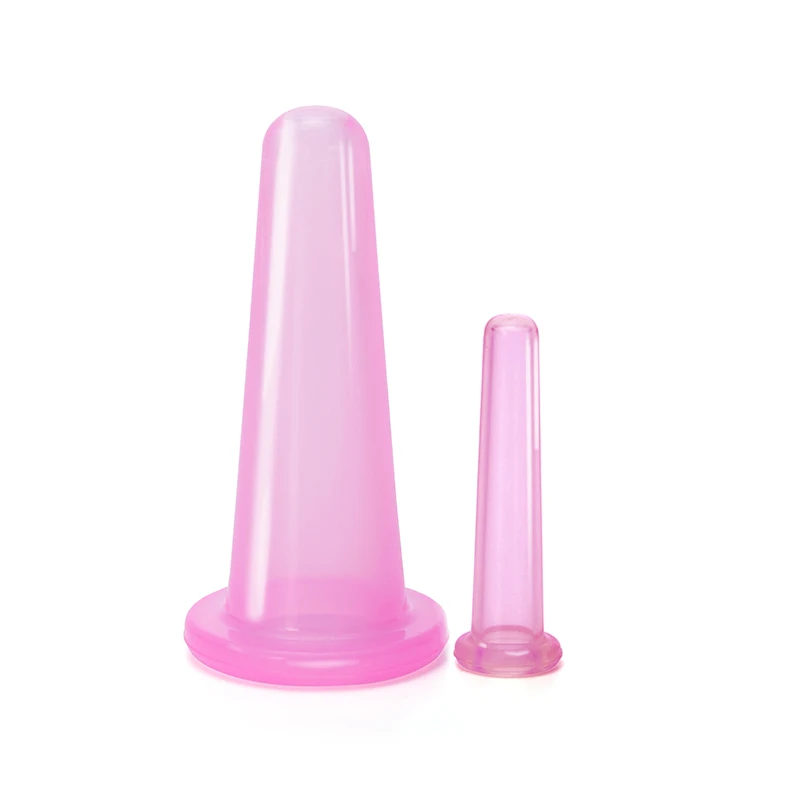 Силиконовый массажер для лица вакуумная банка банки удаления морщин лифтинга