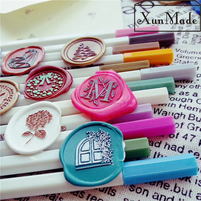 Цветная ручка для восковой печати маркировочная украшение восковая печать