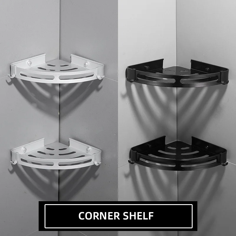 Угловая корзина для ванной комнаты треугольная душевая стойка шампуня бутылки