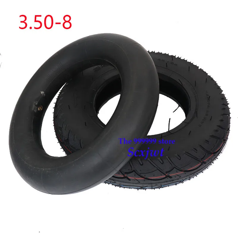 Best 3.50 8 Buitenste En Binnenste Tyre Voor Go Kart Band Winkelwagen Mini Bike Scooter Aap Fiets Grasmaaier Trailer karren Tire Accessoires