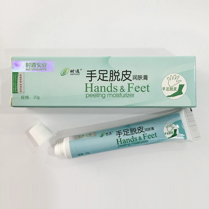 Крем бальзам с трещинами на пятке для грубой сушки и трещины отбеливающий