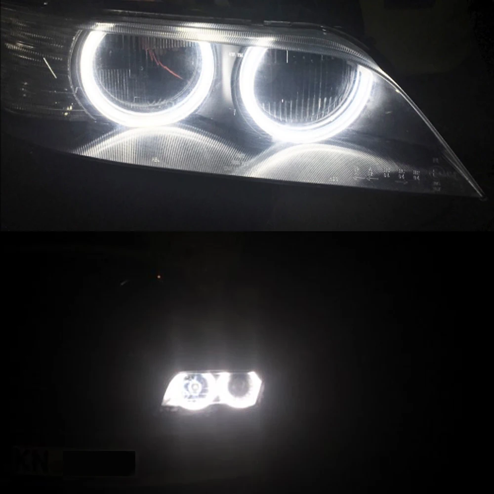 

Crystal Angel Eyes Tuning For BMW E46 E39 E36 E38 Coupe/Sedan/Wagon/Convertible Xenon Halogen Lens Headlight Accessories DRL