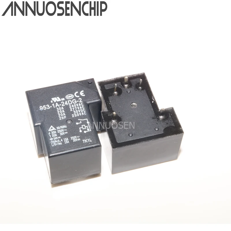 

5 шт./лот Мощность реле 953-1A-24DG-2 953-1A 24VDC 5PINS 30A