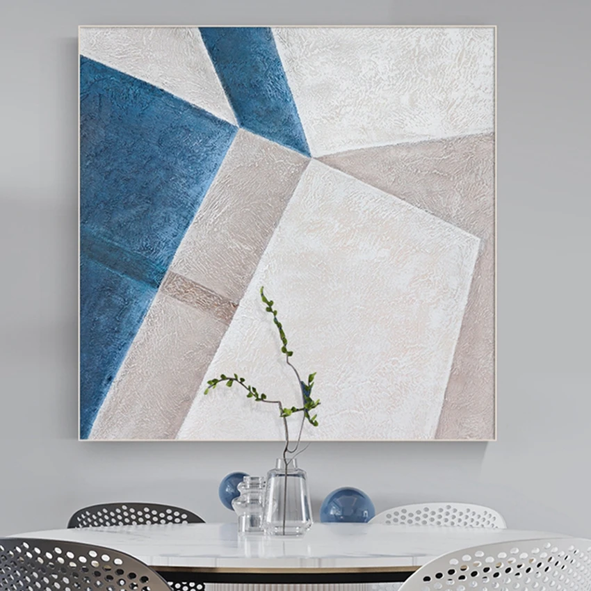 

Unframed 100% Handpainted Abstract Painting In Lighe Color Large Wall Art Decoration Home Modern Quality Picture For Living Room