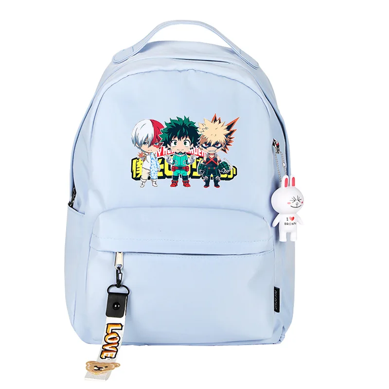 Аниме My Hero academic Midoriya Izuku маскарадный рюкзак с мультипликационным принтом