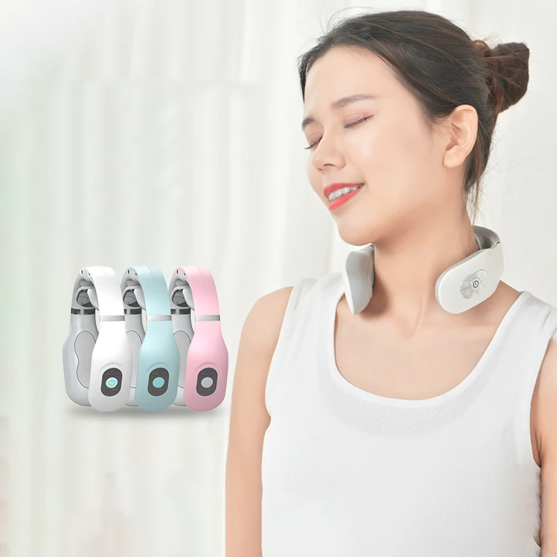 

Cervical Multifunctional Neck Vibration Intelligent Hot Compress Rechargeable Pulse Neck Massager