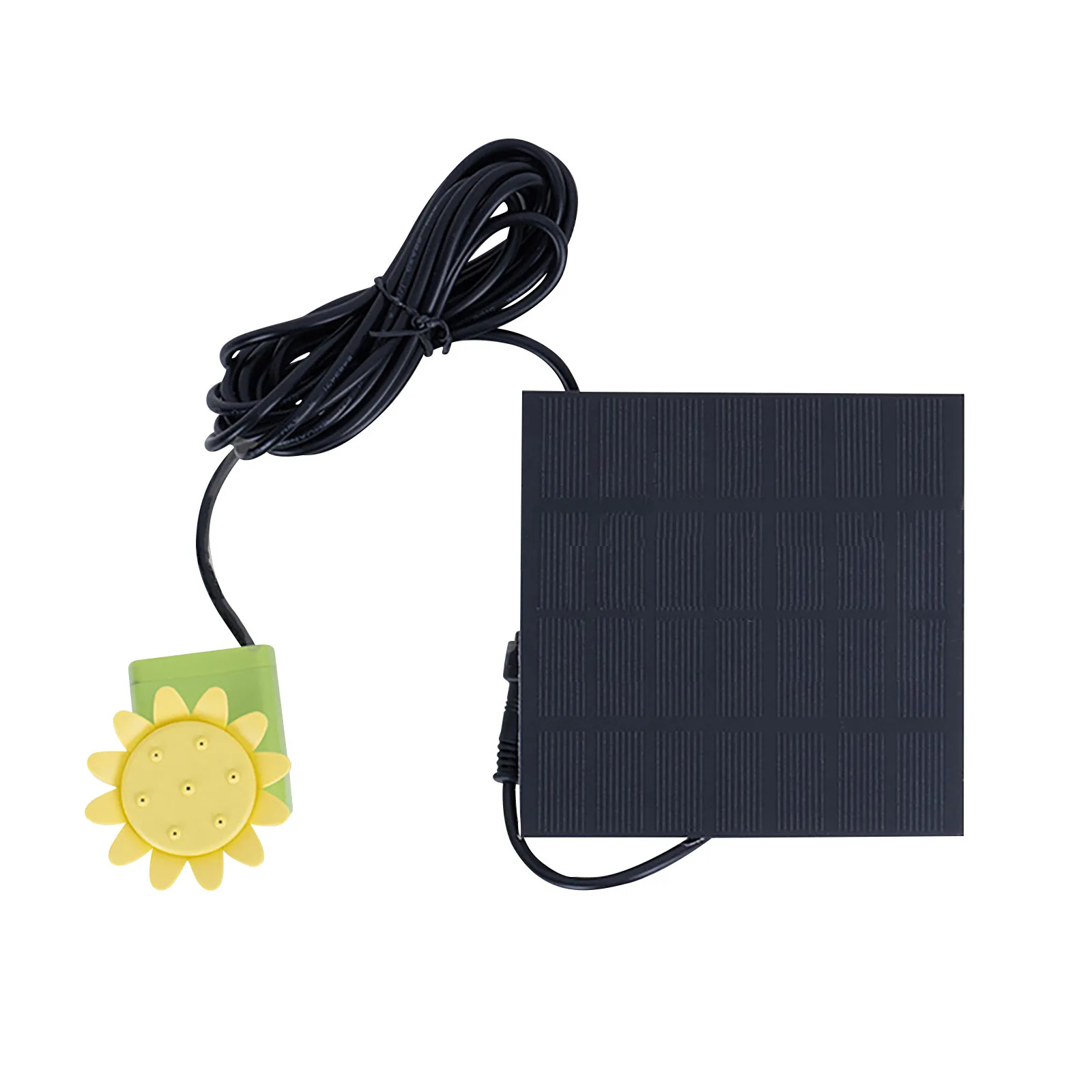 Солнечный фонтан усовершенствованный солнечный с листьями умный маленький