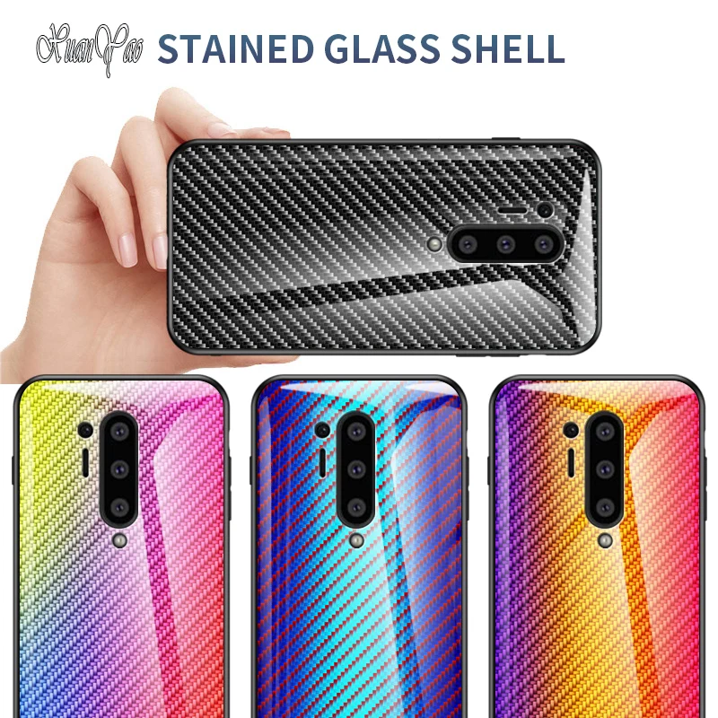 XUANYAO чехол 1 + 8 Pro One Plus стекло Жесткий Чехол OnePlus силиконовый мягкий край