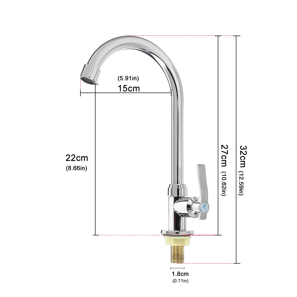 

360 Degree Rotation Water Faucet Kitchen Faucet Saving Tap Water Filter Nozzle Water Saving Brass Kitchen Sink Vertical Faucet
