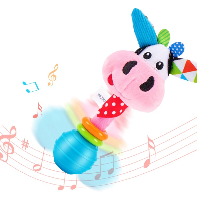 

Baby Rattles For Newborns 0 12 Month Infant Soft Plush Mobile Rattles Toys Girls Musical Crib Mobile Montessori Rattle Boys Gift