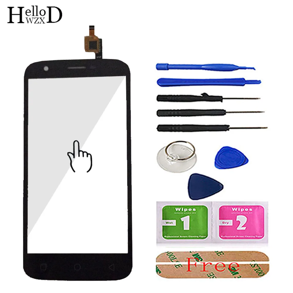 

Mobile Phone TouchScreen For DEXP Ixion ES650 Touch Screen Glass Digitizer Panel Lens Sensor Tools Adhesive