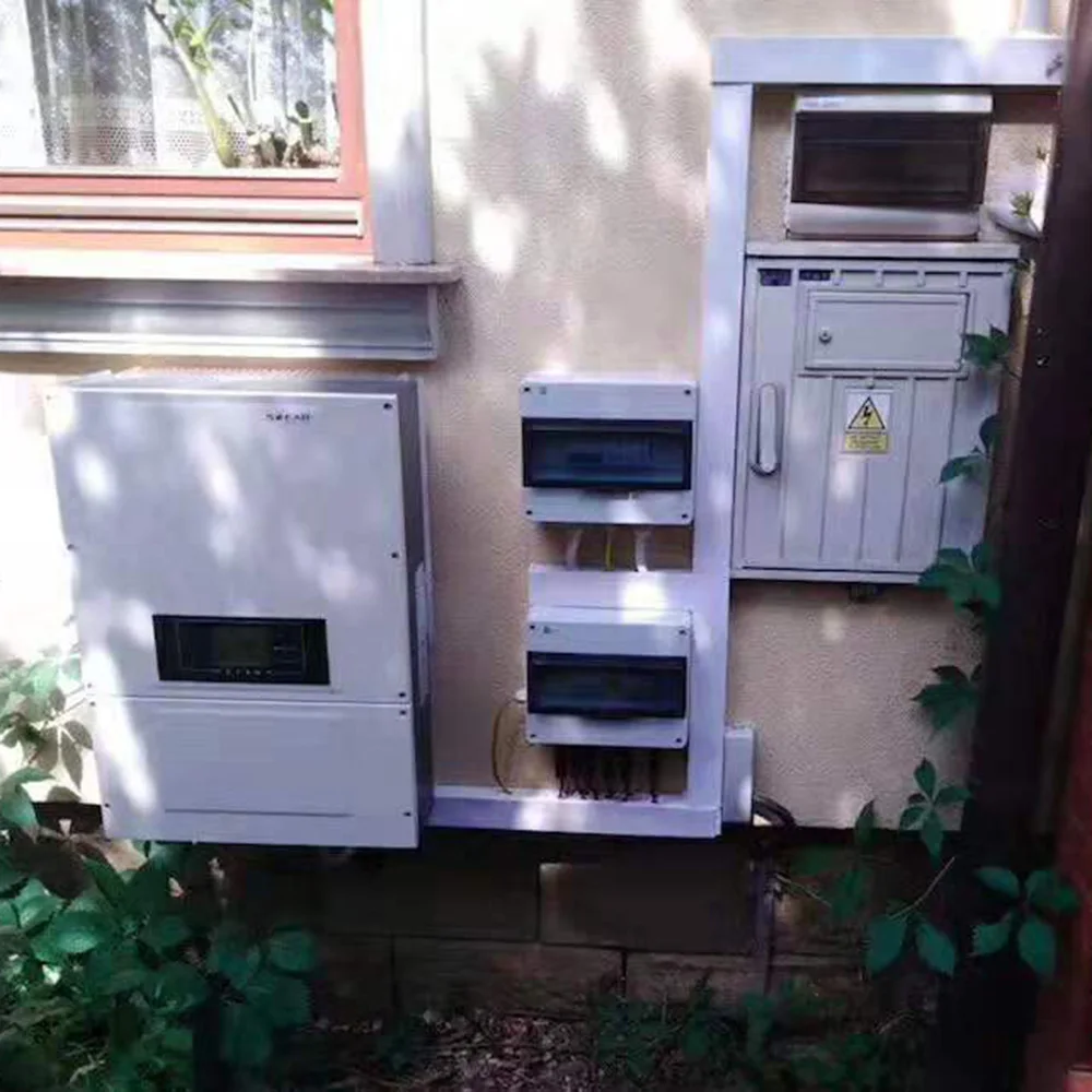 Инвертор с чистой синусоидальной волной 7500 Вт Солнечный инвертор с 2 MPPT схемами 90V-580VDC вход на 180V-276VAC выход с wifi