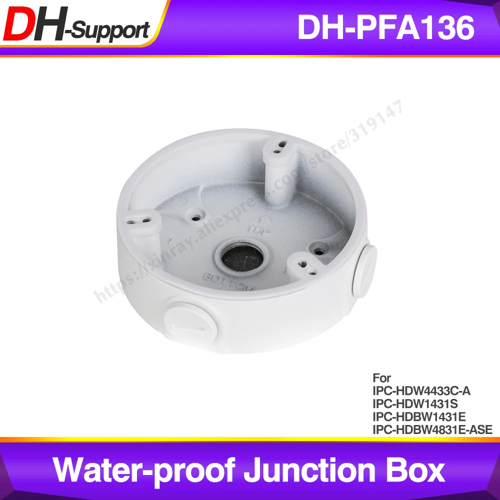 

Dahua распределительная коробка PFA136 для Dahua IP Камера IPC-HDBW4431C-A IPC-HDBW4431R-AS IPC-HDBW4431R-ZS IPC-HDBW4431R-S