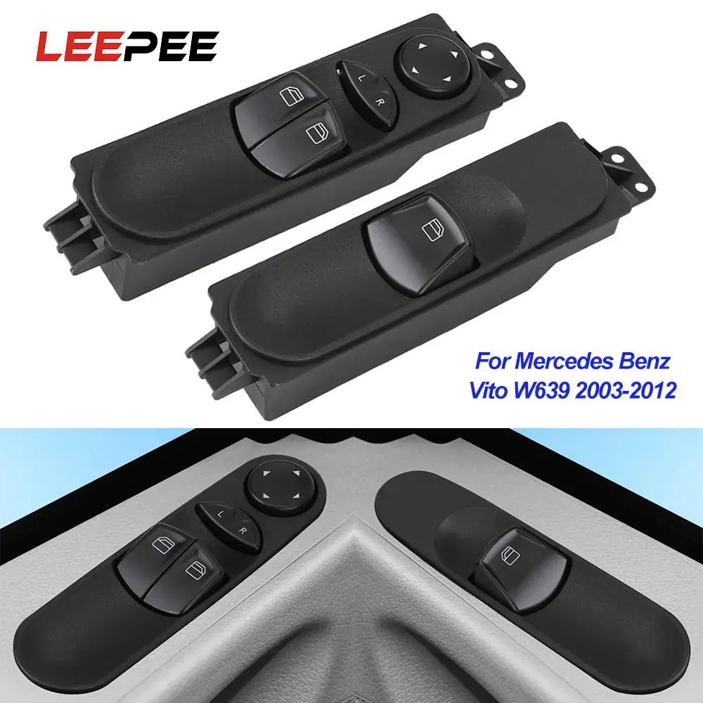 

Переключатель окна автомобиля, передняя Левая Правая кнопка двери для Mercedes Benz Vito W639 2003-2012, автомобильные аксессуары