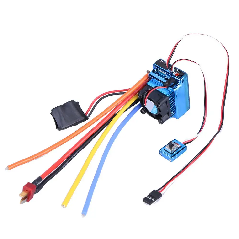 RC Racing ESC 120A бесщеточный датчик большой ток контроллер скорости для 1/8 1/10 1/12 Car Crawler