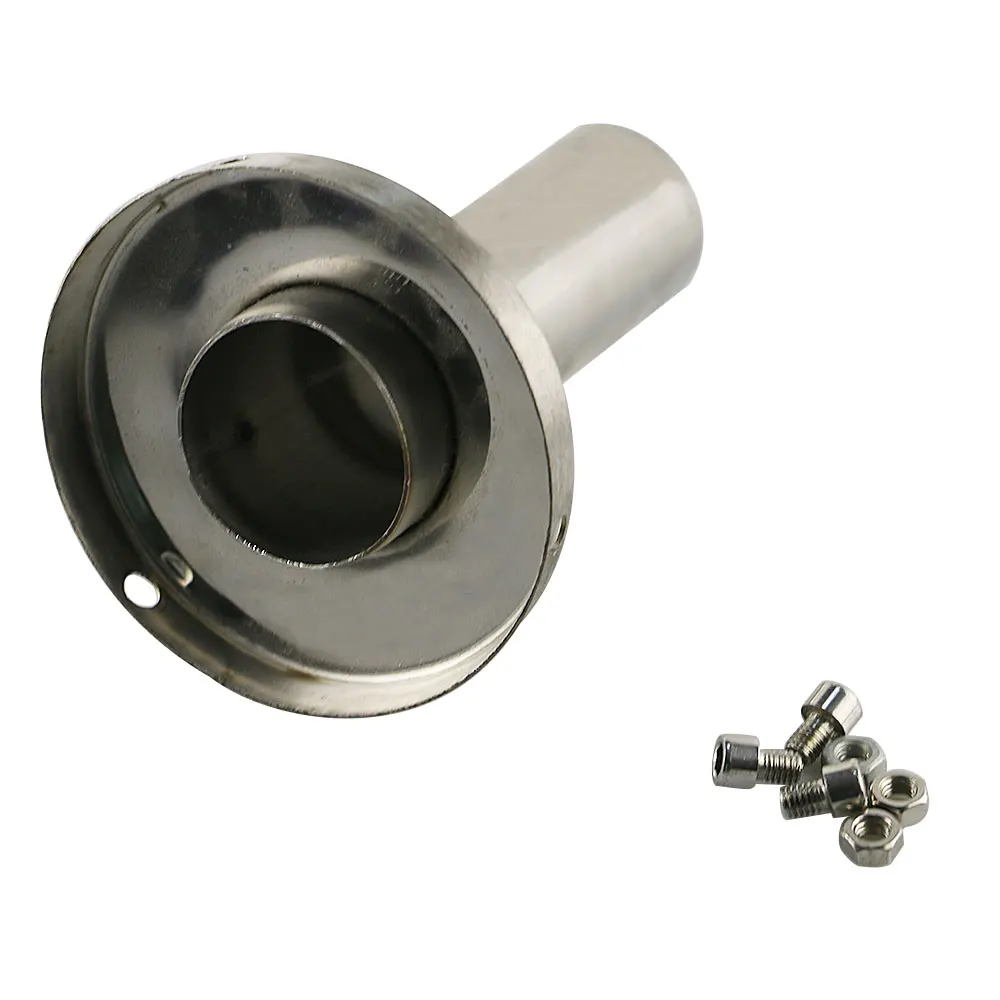 1 шт. глушитель выхлопной трубы автомобиля из высококачественной нержавеющей