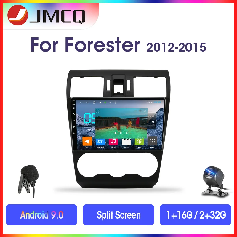 JMCQ Android 9 0 Автомагнитола для Subaru Forester XV WRX 2012 2015 мультимедийный плеер GPS навигация