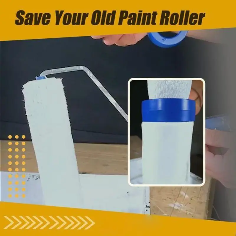 

Zezzo Paint Roller Sleeve Cleaner Roller Paint Brush or Different Sizes of Covers Cleaning Tool Freeshipping