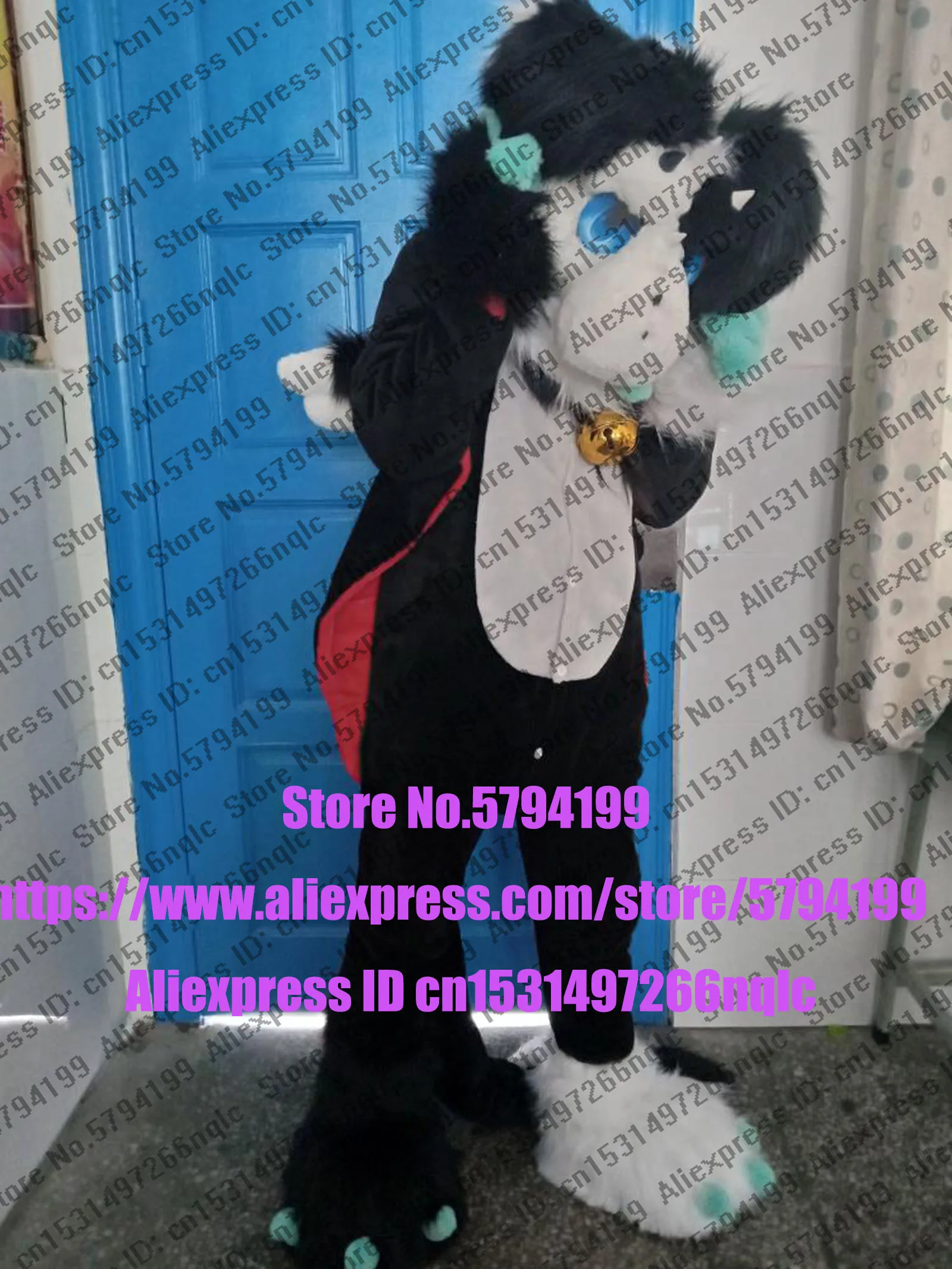 Возможно изготовление на заказ полное изображение головы кота dx0079 костюм хаски