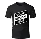 Однотонная мужская футболка с принтом языков разных стран, индивидуальные дышащие рубашки