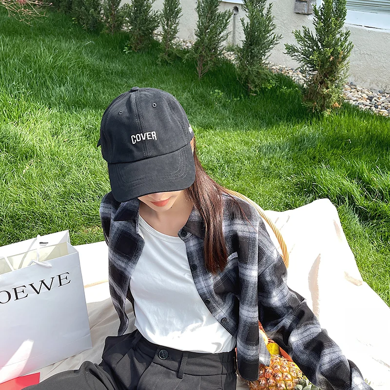 Повседневные бейсболки Foux для женщин и мужчин летняя Кепка с вышивкой букв