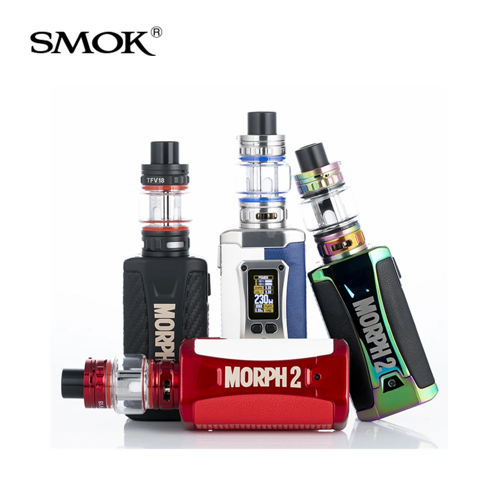 

Набор для вейпа SMOK Morph 2, 230 Вт, с баком TFV18, 7,5 мл