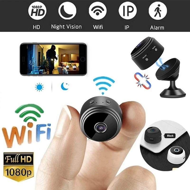 Беспроводная IP-камера видеонаблюдения A9 Mini WiFi 1080P SGA998 | Электроника