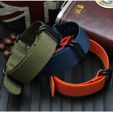 NATO strap For Apple watch band 44mm 40mm iWatch band 42mm 38mm Sports Nylon belt correas bracelet Apple watch series 6 5 4 3 se