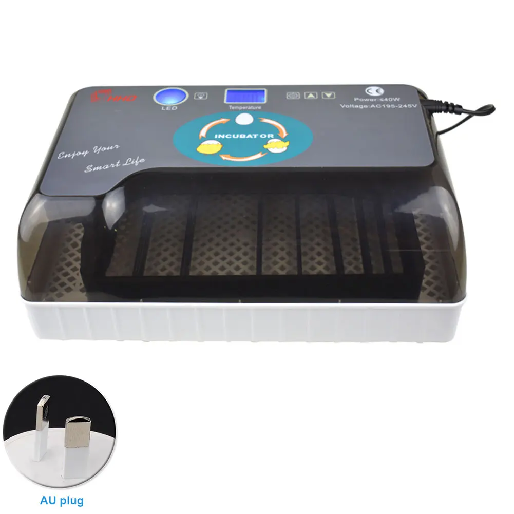 

12 Eggs Incubator Led Incubadora -candlers Chicken Hatcher Automatic Turning Digital Duck Poultry Bird Machine Goose