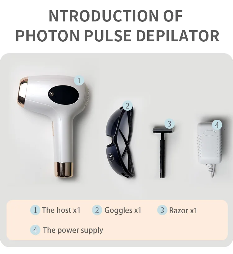 

CETOOM Home Use Laser Hair Removal Hair Removal Device With Flash IpL Machine Permanent Painless Hair Removal Machine