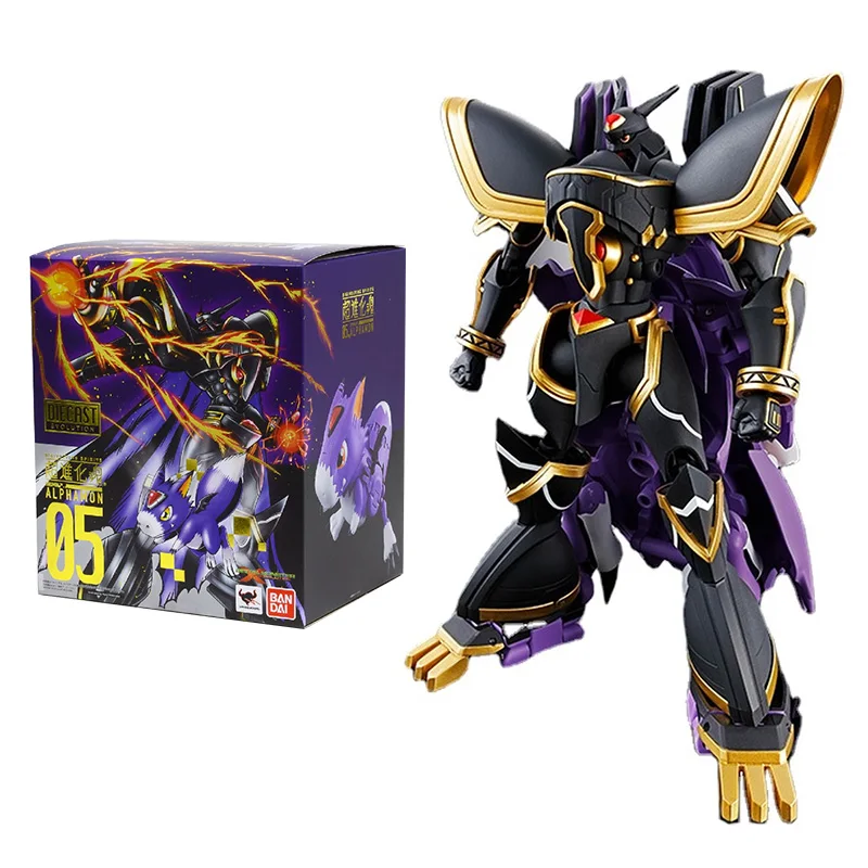 

Bandai Digimon Animation Figure Super Evolution ULTIMATE Alphamon Genuine Model Ornaments Anime Action Figure Toys for Children